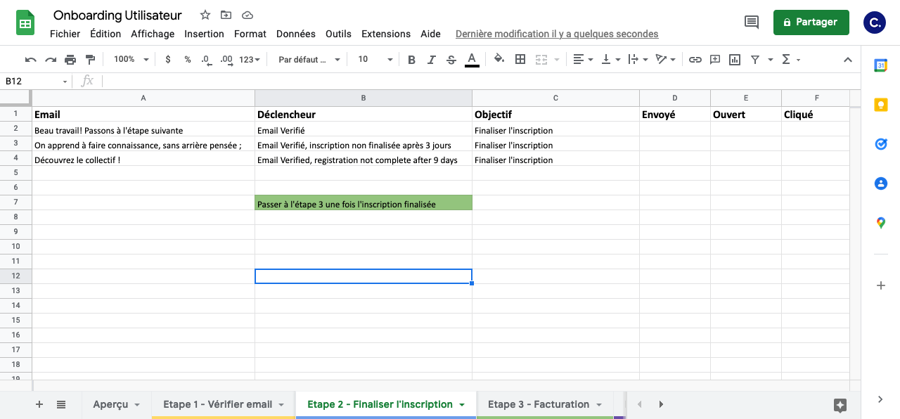onboarding utilisateur