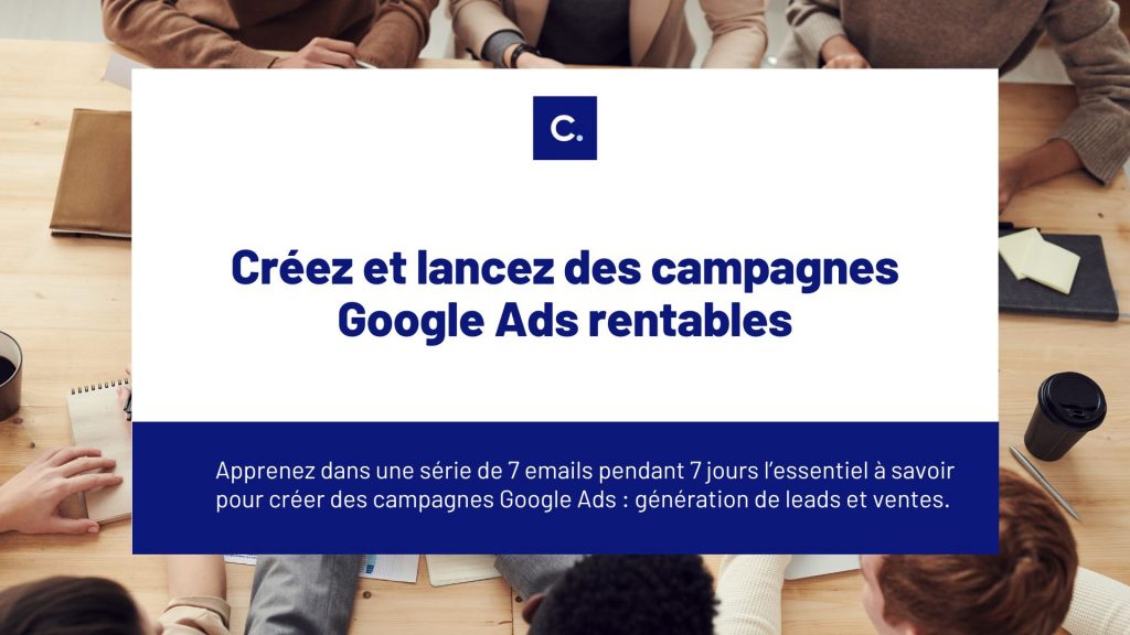 couverture page formation google ads